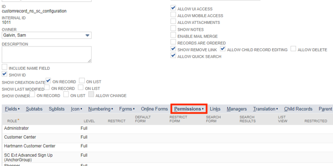 Resolved: Custom Record Permission Issue | NetSuite