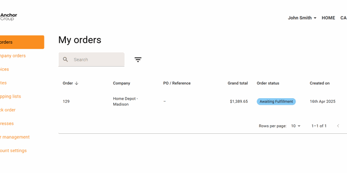 BigCommerce Buyer Portal | B2B Edition Feature