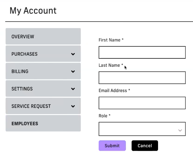 provide contact suitecommerce access