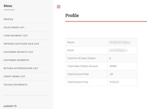 netsuite customer portal