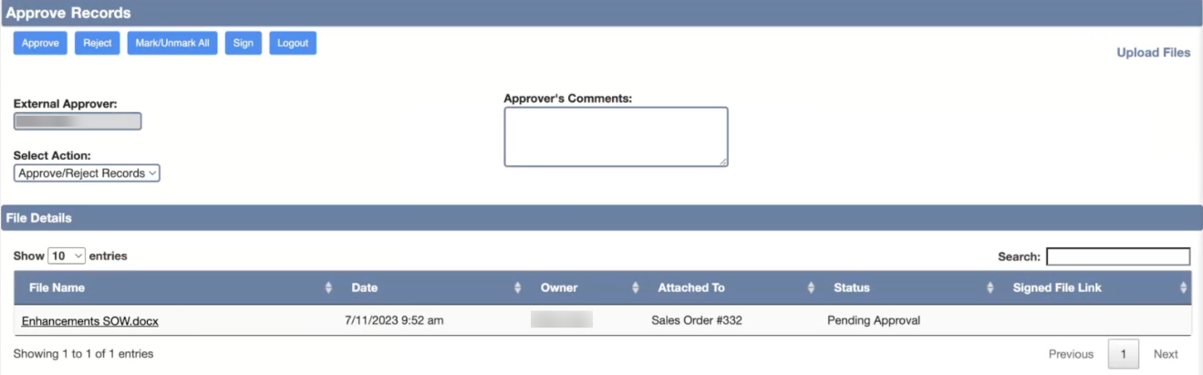 approve reject or colaborate on document versioning