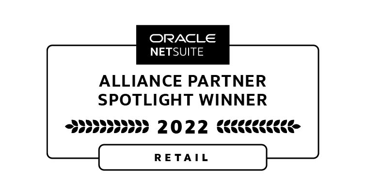 oracle netsuite alliance partner spotlight winner 2022 retail