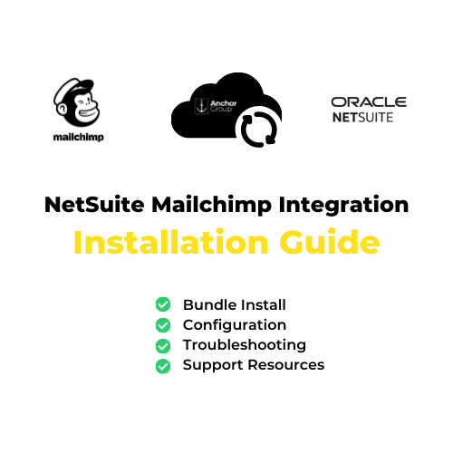 Mailchimp NetSuite integration installation guide