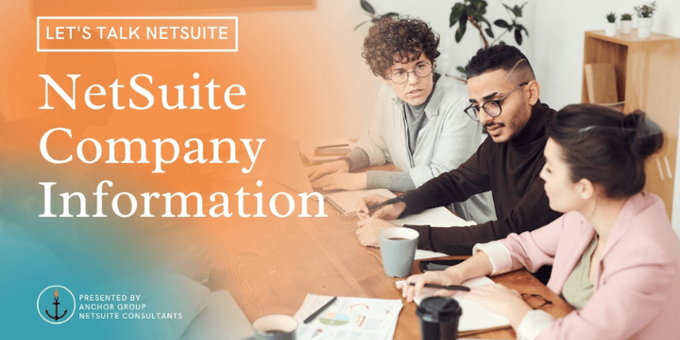 Company Information and Preferences in NetSuite