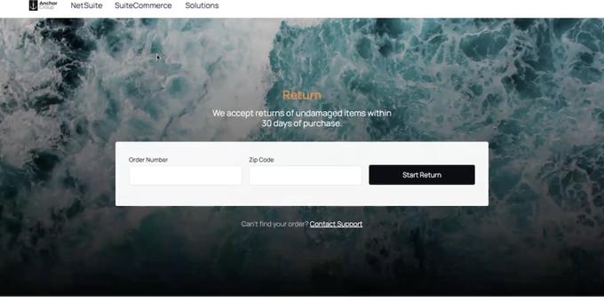 Intro to the NetSuite Returns Customer Portal