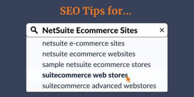 SEO Tips for NetSuite Ecommerce Sites | Anchor Group