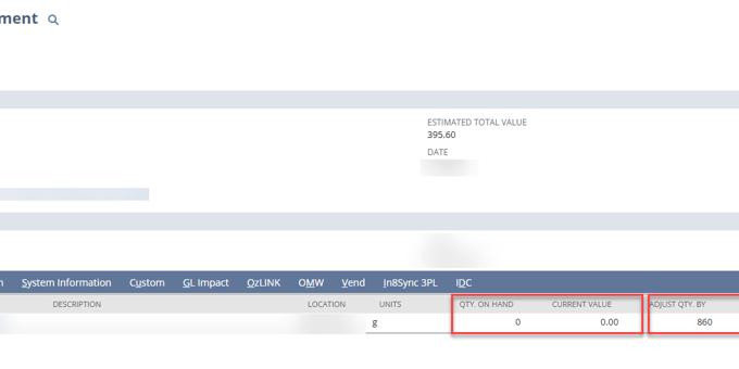 How to Fix NetSuite Inventory With a $0 Value
