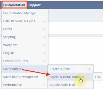 netsuite navigation documents files file cabinet