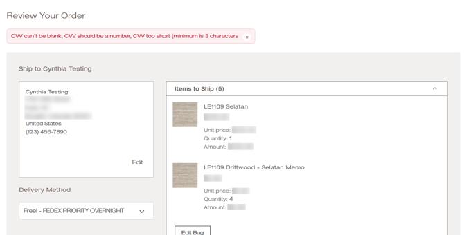 CVV Field Not Showing in Checkout | NetSuite SuiteCommerce