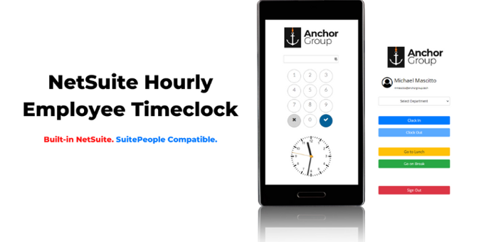 Employee Time Clock for NetSuite and SuitePeople