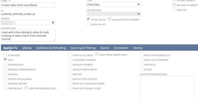 Bulk Transform Estimates Into Sales Orders | NetSuite  