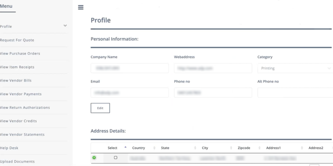 Onboarding Vendors | NetSuite Advanced Entity Portals