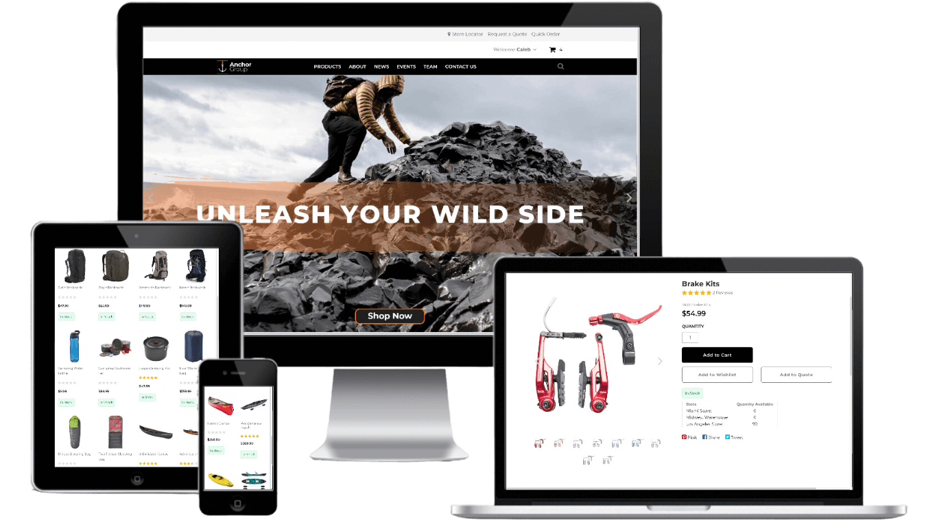 Outdoor Sport SuiteCommerce Theme