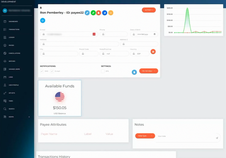 netsuite payments solution payee profile