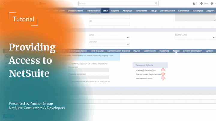 How to Give Someone Access to NetSuite | NetSuite Tutorial