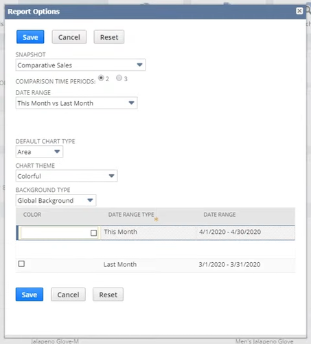 netsuite dashboard reports portlet