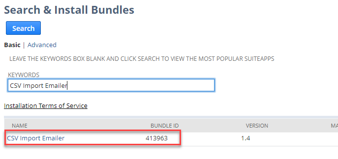 search results for csv import emailer 