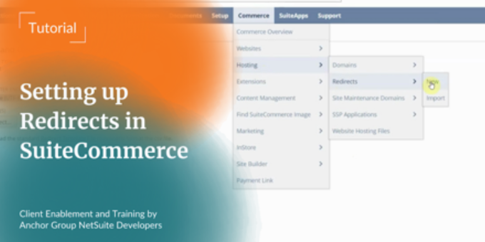 Setting Up SuiteCommerce Redirects in NetSuite