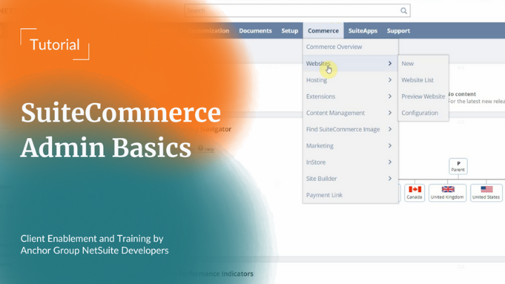 Introduction to SuiteCommerce Administrator Tasks