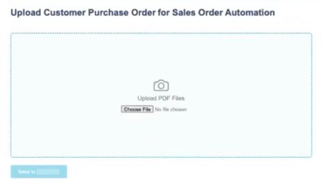 netsuite manual upload of po so sonution for ocr and ai automation conversion to so in netsuite