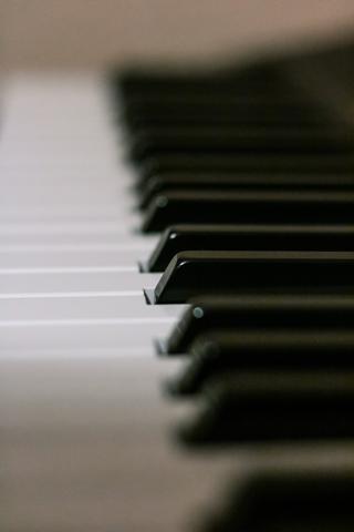 closeup photo of violin on brown surface