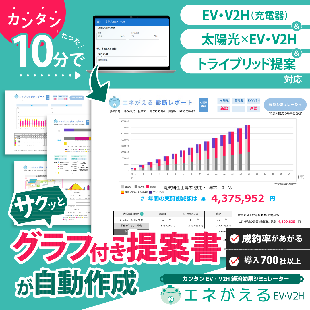 EV電費シミュレーション