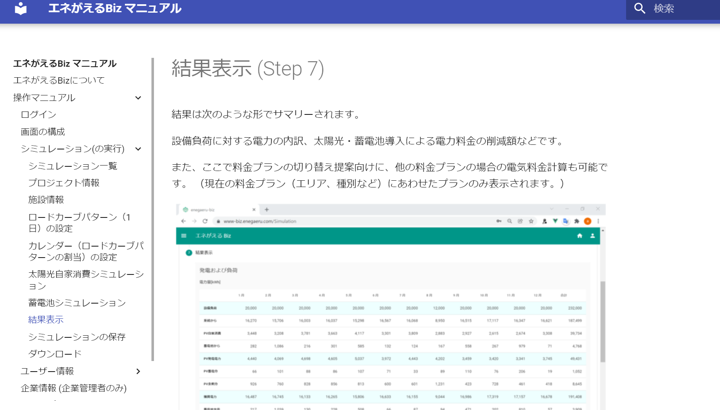 自家消費シミュレーション結果