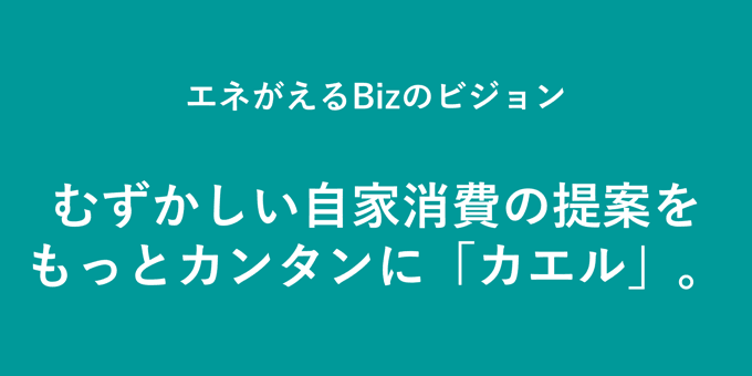 産業用太陽光シミュレーター「エネがえるBiz」はなぜ作ったのか？