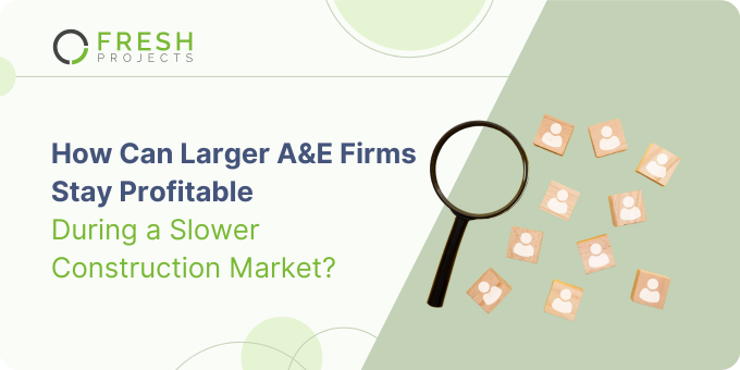 How Can Larger Architecture and Engineering Firms Stay Profitable During a Slower Construction Market?