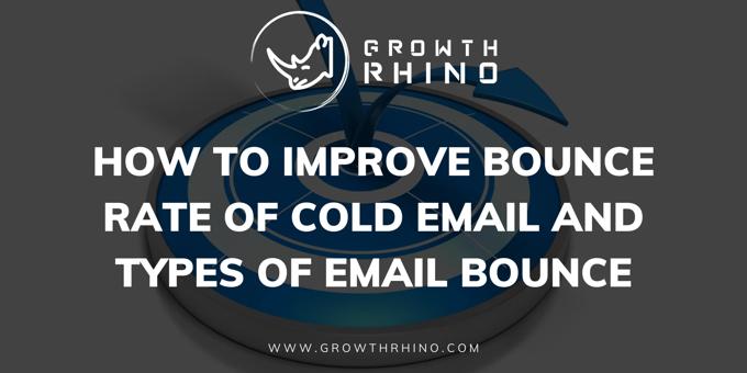 How to Improve Bounce Rate of Cold Email?