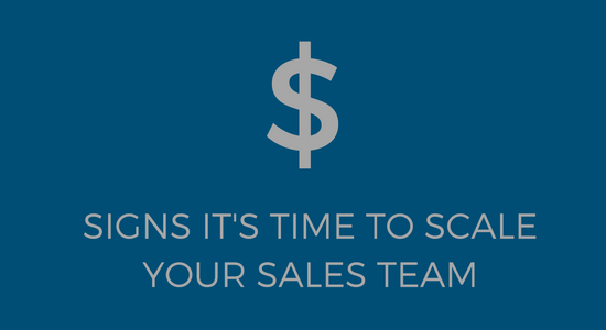 Scale your sales