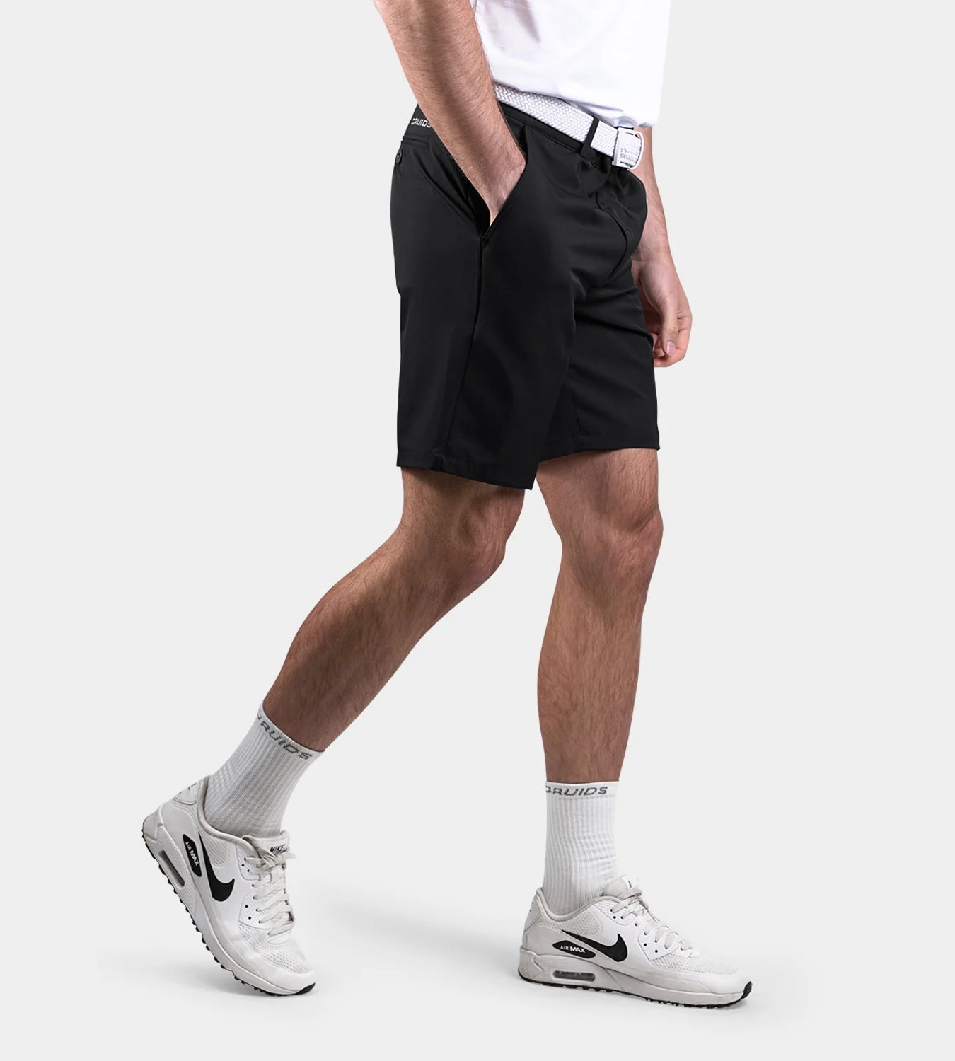 Shop Druids golf shorts with Hole19.