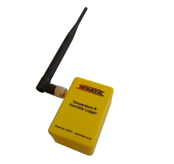 Temperature and humidity logger.