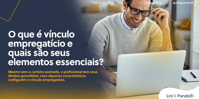 O que é vínculo empregatício e quais são seus elementos essenciais?