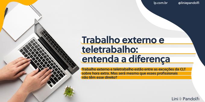 Trabalho externo e teletrabalho: entenda a diferença