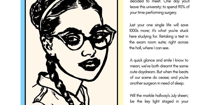 Medical School Romance Poem | Michael de la Guerra