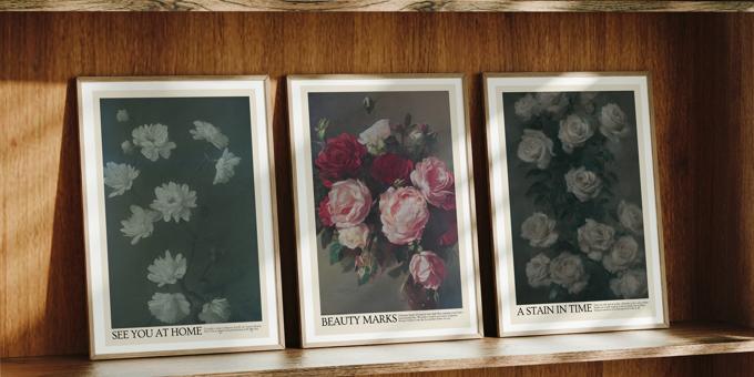 Floral Art Print Poems