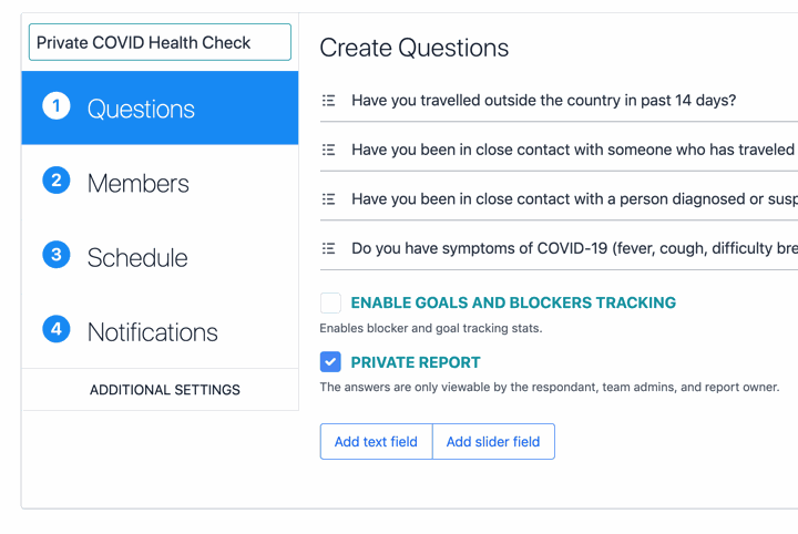 ScrumGenius May Product Updates - Private Questions