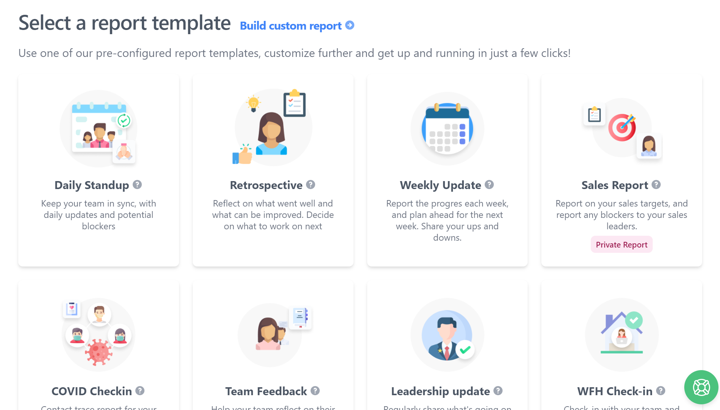 scrumgenius report templates