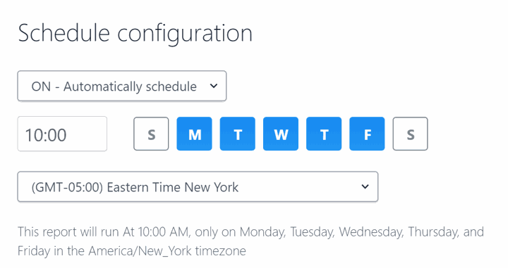 How to Configure ScrumGenius for Multiple Timezones -- report timezone