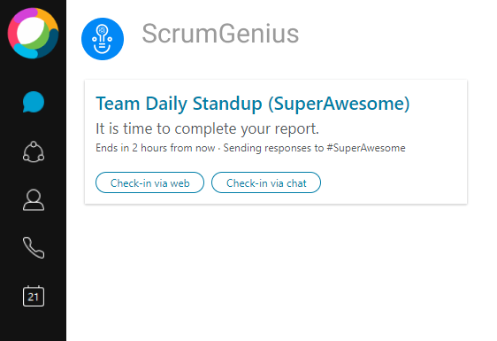 ScrumGenius Dashboard