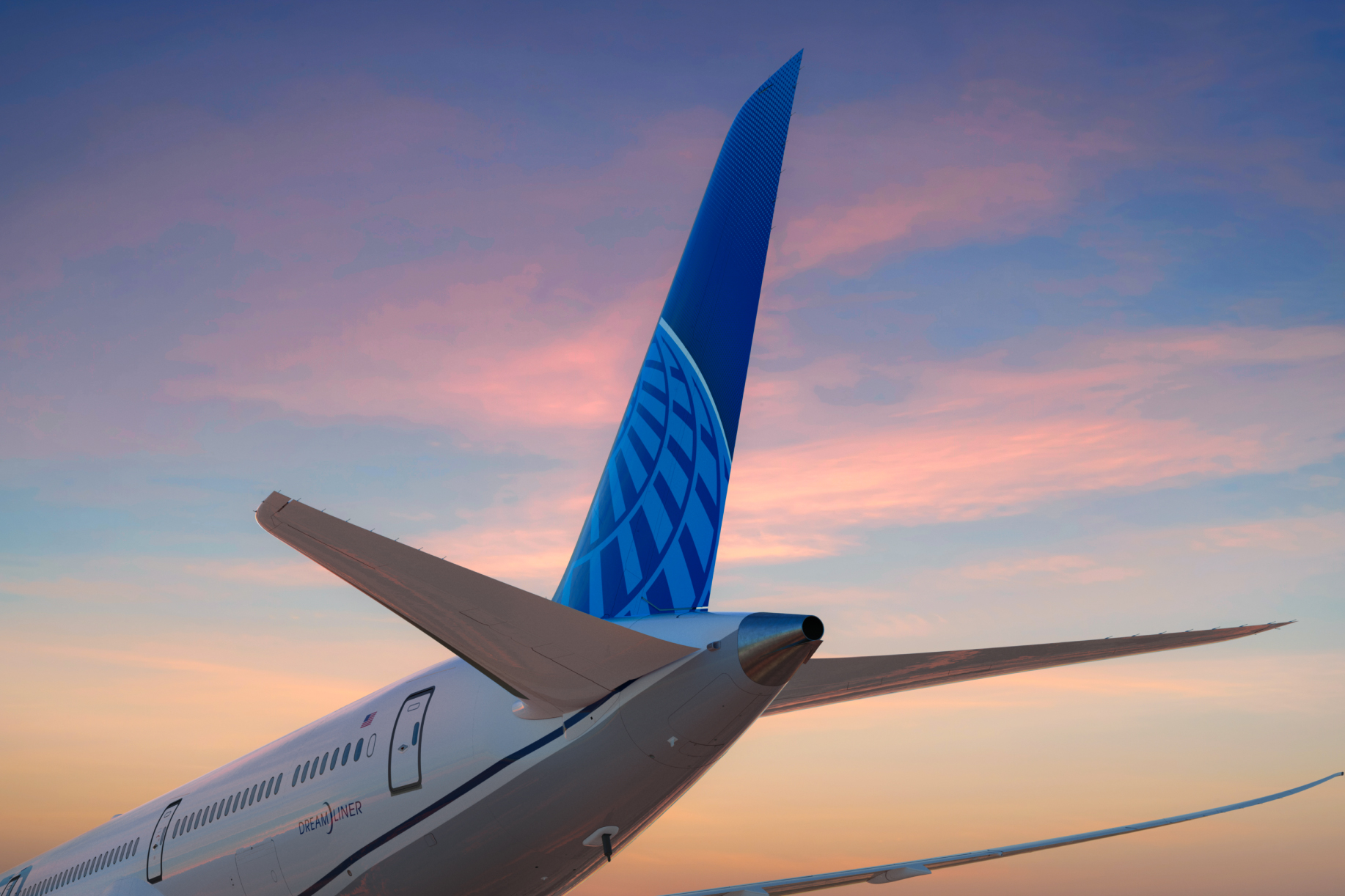 Tail of Airplane