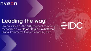 Inveon Recognized as a Major Player in IDC Digital Commerce MarketScapes