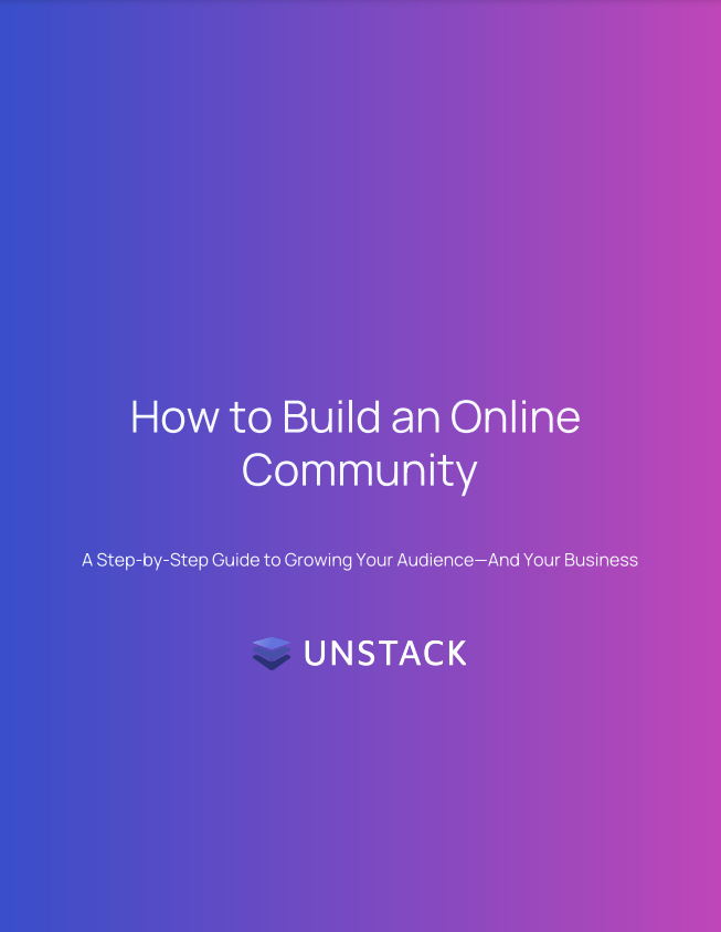 How To Build An Online Community — Content Download