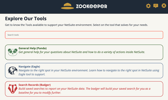 zookeeper chrome extension for netsuite